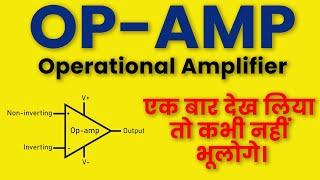 OpAmp Operational Amplifier  OpAmp Gain Formula [upl. by Merras]