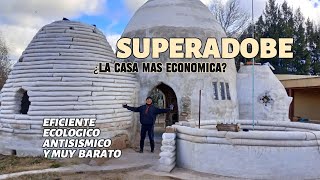 SUPERADOBE ¿La casa mas ECONOMICA [upl. by Ettezzus]