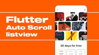 Flutter Listview Continuous Auto Scroll Back and Forth Using Recursion [upl. by Koa575]