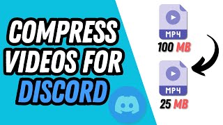 How To Compress A Video For Discord Quick amp Easy [upl. by Yewed]