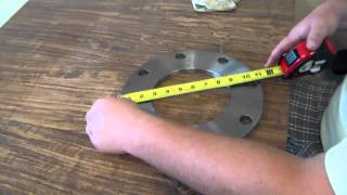 How to measure a flange [upl. by Haimrej]