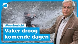 Weerbericht droger weerbeeld in de maak [upl. by Yseult]