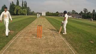 Horton House CC  Under 17 v Overstone Park CC  Under 17 Overstone Batting [upl. by Penn]