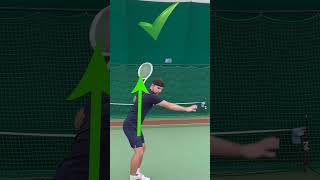 Удар справа замах Большой теннис Forehand [upl. by Alpheus563]