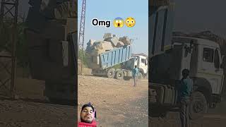 😱😳 jcb tipper tatatipper automobile army truck feed comedy viral driver ytshorts shorts [upl. by Etnasa649]