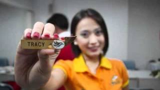 Karen Tracy Vitug  Cebu Pacific dancing Flight Attendant [upl. by Amerigo]