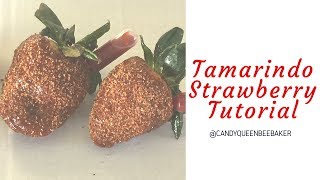 How to make a Tamarindo strawberry [upl. by Adnawed]