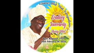 Thanksgiving service for the late EVADNEY INNERARITY Aunt Mel  Campbell Memorial United Church [upl. by Snell]