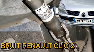 bruit à la colonne de direction Renault Clio 2 [upl. by Enomahs]