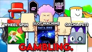 Roblox GAMBLING Games In A NUTSHELL [upl. by Nanda12]