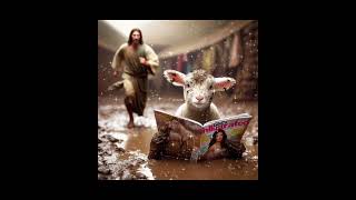 Jesus wakeup running sheep chrsitian viralsong jesus love [upl. by Alix]