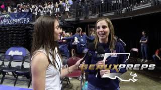 2024 LHSAA Volleyball State Tournament Semifinal Postgame Interview with Archbishop Hannan [upl. by Gleason]