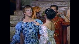 Rudolf Nureyev amp Margot Fonteyn in ROMEO AND JULIET ACT  1 512 a Sergei Prokofiev ballet 1966 [upl. by Ennovad852]