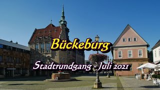 Bückeburg  Stadtrundgang  Juli 2021 [upl. by Niliram]