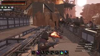 Conan Exiles  golems and star metal arrows and server crashes oh my [upl. by Cohla859]