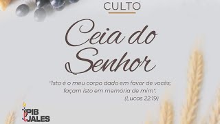 Culto Dominical 01092024  Ceia do Senhor [upl. by Calisa175]