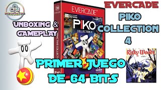 Evercade  Unboxing amp Gameplay PIKO COLLECTION 4  Primer Juego de 64 Bits Glover evercade [upl. by Godfrey]