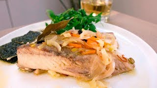 CABALLA O VERDEL en escabeche 🐟 ¡Aprovecha este pescado de temporada  Cocinatis [upl. by Anaimad]