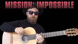 Mission Impossible but its impossible jazz guitar [upl. by Rod]