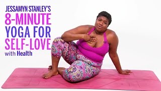 Jessamyn Stanleys 8Minute Yoga for SelfLove  Health [upl. by Bertrand116]