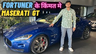 Used Maserati Grant Turismo Review  Cheaper Then Fortuner  PUNE [upl. by Leinadnhoj]