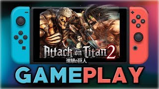 Attack on Titan 2  First 100 Minutes  Nintendo Switch [upl. by Eivlys]