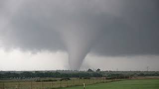 Windthorst Texas Tornado  May 25 2024 4K [upl. by Gifferd]