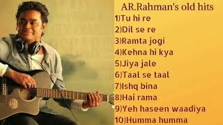 Best Of AR Rahman 💝 AR Rahman Old Hits  AR Rahman Hits Bollywood Songs  AR Rahman Best Songs [upl. by Jaquiss778]