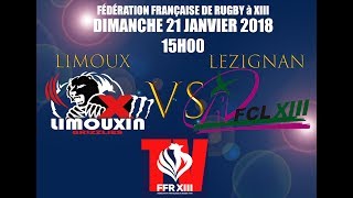 XIII LIMOUXIN vs FC LEZIGNANCORBIERES [upl. by Aros458]