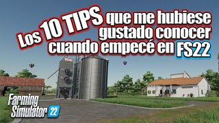 🚜10 CONSEJOS o TIPS para PRINCIPIANTES FARMING SIMULATOR 22 [upl. by Gaston]