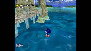 Game Over Sonic Adventure DX  Directors Cut GameCube [upl. by Lovel]