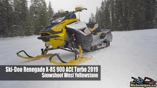 2019 SkiDoo Renegade XRS 900 ACE Turbo [upl. by Charley]