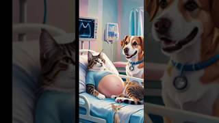 Cat and Dog Marriage  very emotional shorts cat funny catsinger catlover cute [upl. by Iz]