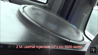 2 Incriminator Audio Leathal Injection 12quots on 1600 watts [upl. by Aicila291]