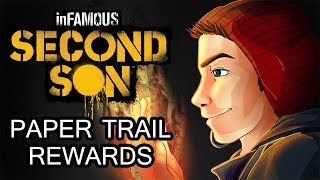 inFAMOUS Second Son  Paper Trail Rewards [upl. by Wichern]