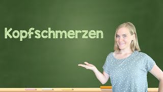 Was ich tue wenn ich Kopfschmerzen habe  Hörverstehen  B2 [upl. by Aseena]