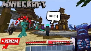 MINECRAFT Fun Live Day  6  30days30livechallange [upl. by Edrea]