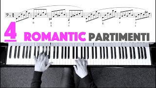 4 Romantic Partimenti in Minor Keys [upl. by Verneuil606]