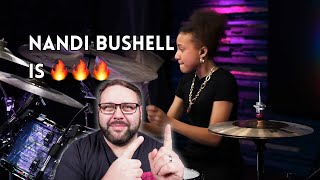 Drummers Reaction To Nandi Bushell Hears Twisted Sister For The First Time [upl. by Errehs632]