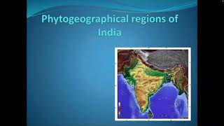 Phytogeographical regions of India [upl. by Iives884]