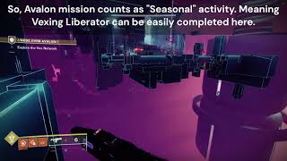 Easy way to complete Vexing Liberator in Destiny 2 [upl. by Rafaj]