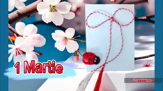 Mărțișor muzical🌷La mulți ani de 1 Martie 🌺Să aveți o primăvară minunată 🍀1 Martie 🧲🍀 FELICITARE 🎼 [upl. by Minerva]