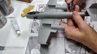 Airfix 148 Gloster Meteor F8 Korea [upl. by Etteve]