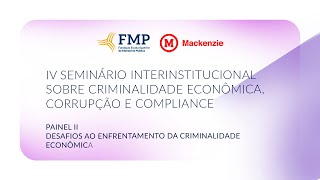 IV Seminário Interinstitucional sobre Criminalidade Econômica Corrupção e Compliance  Painel II [upl. by Winchell]