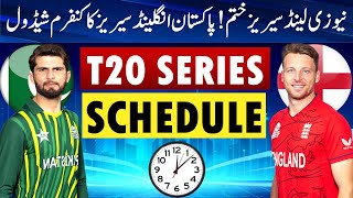 Pakistan vs England Schedule 2024  after New Zealand Series Pakistans next Series Schedule in 2024 [upl. by Akirea922]