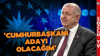 Ümit Özdağ Adayım Dedi Cumhurbaşkanlığı Adaylığını Şimdiden İlan Etti [upl. by Marelya]