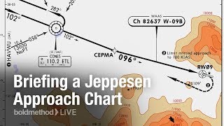 How to Brief a Jeppesen Approach Chart Boldmethod Live [upl. by Heidt678]