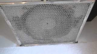 Range hood fan rubbing on filter [upl. by Borrell963]