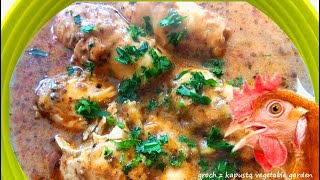 ZRAZY DROBIOWE DUSZONE Z SEREM I POREM PRZEPIS chicken breast roulades stewed cheese and leek recipe [upl. by Woodruff]