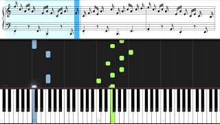 BISCAYA James Last  Piano Cover and Tutorial [upl. by Suirradal]